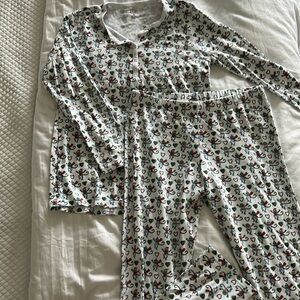 LIMITED EDITION Christmas monkey roller rabbit pajamas